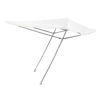 Sun Top 'Aria' 185x122x200cm, White; Tube Ø22mm