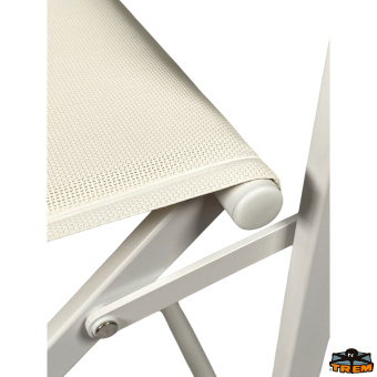 Trem D1733088 - Folding Chair Deco Wood Seat In Cream Colour