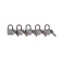 Plastimo P203972 - Stainless Steel 316 Padlock - 30 mm (5 pcs)