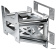 Osculati 47.375.04 - BRACKET Stainless Steel Motor Bracket