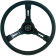 SeaStar SS13707/R - Safe-T QC Steering System With Cable 7' (2.13m) + Riviera Black Steering Wheel