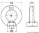 Osculati 39.159.12 - Female Forged Eyebolt AISI316 12 mm (10 pcs.)