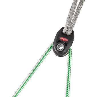 Ronstan RF21107 Series 20 Ball Bearing Orbit Block with Webbing Attachment Option, Single