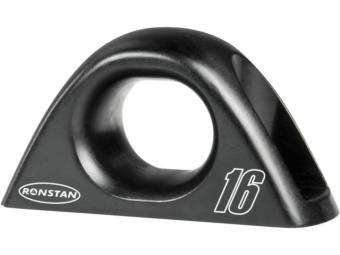 Ronstan RF8091-16 - RopeGlide Fairlead Single Black 16mm