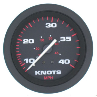Veethree 62157E - Amega Domed Speedo Kit 40 Knots (Including Pitot & Hose)
