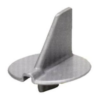 Martyr Zinc Trim Tab Anode For Yamaha 150-200HP