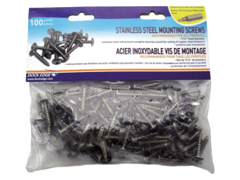 Dockedge Set SS Screws for Mounting Dock Profiles (100 pcs)