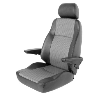 Helmsman's Seat Schubert Vinyl Black Without Base