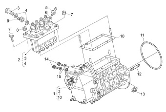 Nanni Diesel 970310456 - JOINT,EYE for N4.85 N4.100/4.330TDI