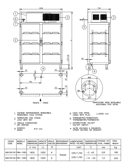 Baratta FBN-1000 Marine Refrigerators Freezers