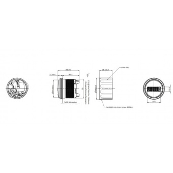 VDO Veratron/VDO Digital Hour Counter 12/24v - Ø 52 mm