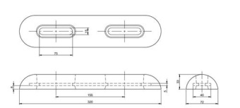MME Hull/Rudder Anode Zinc MME24ZBS