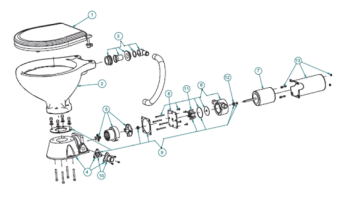 Johnson Pump 81-47442-02 - Conversion Kit 24v, Standard Electric