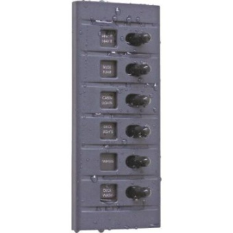 Plastimo 66995 - 6-way Switch Panel