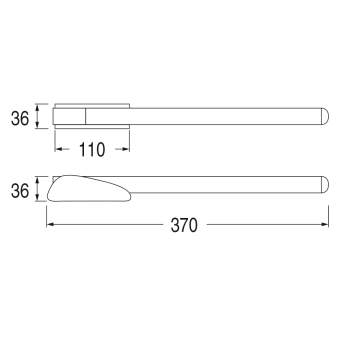 Douglas Marine 1001-000 - Universal Foldable Handle