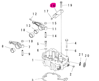 Northern Lights 6150-42-5300 - Rocker Arm Shaft Assembly