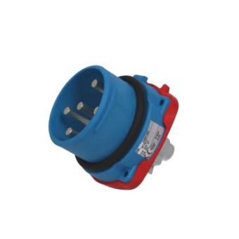 Marechal Decontactor DS6 Inlet Poly Blue Size.4 IP66/67 3P+N+E 90A 440V AC