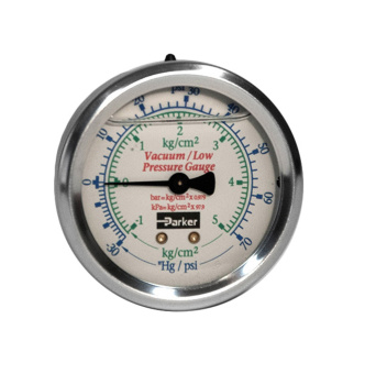 Sea Recovery 10181522CC -30 to 70 PSI Pressure Gauge with NPT Connection