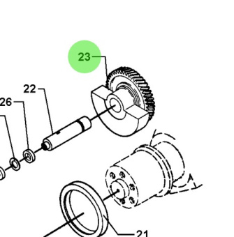 Bukh 008E4800 - Front Counterweight Assembly for DV36 and DV48 Engines