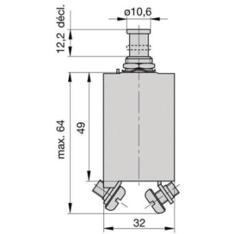 ETA Thermal Screw Circuit Breaker - 90A - Series 413