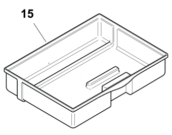 Isotherm SGC00301AA - Lower Plastic Drawer for Cruise CR130 C-Series (Classic, Elegance, Clean Touch) Fridges