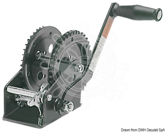 Osculati Dual Drive Boat Haulage Winch – 727-1454 kg Pull Capacity