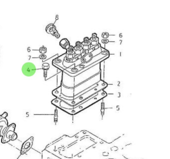 Nanni Diesel 970307949 - Delivery Valve Spring for Injection and Feed Pumps