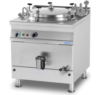 Baratta PIMN-400EA Marine Modular Boiling Pan Indirect Electric Heating With Autoclave Lid