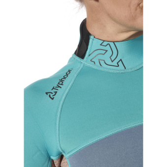 Plastimo P203713 - Essential 3/2mm Neoprene Wetsuit Women's Grey/Azure Size 14 M