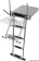 Osculati 49.569.04 - EasyUp Built-In Telescopic Ladder With Handles