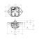 Blue Sea Circuit Breakers Flush Mount 50 Amp