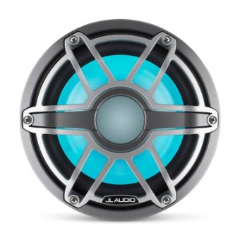 JL Audio 010-03082-00 - M6-8'' Marine Subwoofer Sport Style Grey With LED