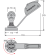 Antal 522.160 - Aluminum Swivelling Block (Ø70mm) With Stopper