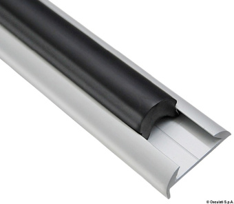 Osculati 44.485.10 - Anodises Aluminium Profile 38x9+5 mm Cut-Down Size 3/6m