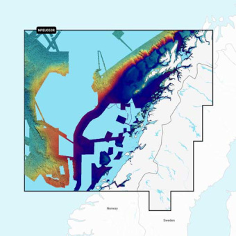 Navionics NPEU053R - MSD/Platinum+ Regular Norway, Trondheim to Tromso