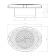 Nuova Rade 74305 - Flush Mount Electric Horn, 12V 1.5A