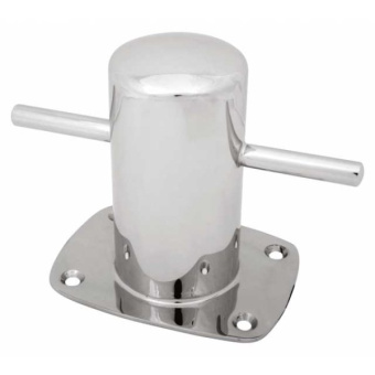 Bollard On Plate SS316 - Ø90mm, H165mm