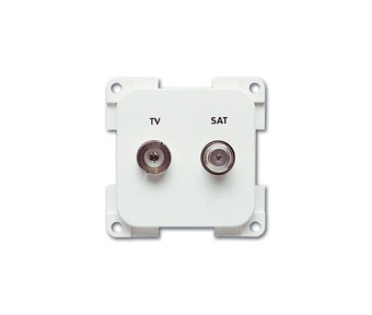 Inprojal Antenna Box TV/SAT 14mm/White