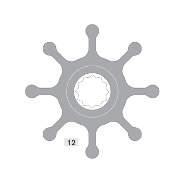 Johnson Pump 09-1028B-9 - Nitrile Impeller Kit for F7 Pumps