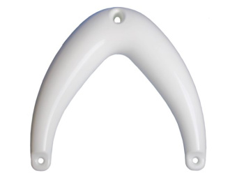 Talamex Bow Fender White 33x34cm