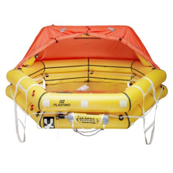 Plastimo 52384 - Transocean ISO Liferaft 10P T1 <24 h Valise