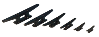Allpa Nylon Cleat, Black, L=180mm (Hole Spacing: 45mm)