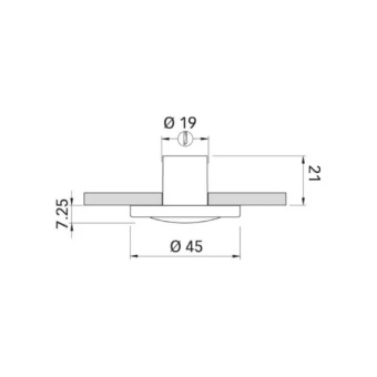 Quick Irene Stainless Steel LED Natural IP65 45mm 10-30V Courtesy Light