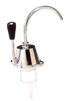 Allpa Chrome Plated Washbasin Pump With Plastic Housing, Aluminum Water Spout & Stainless Steel Pump Handle