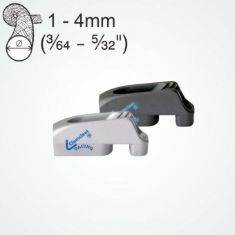 Clamcleat CL270 Racing Micros with Becket for 1–4 mm Rope