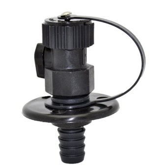 Johnson Pump 09-10616 - 3/4 in Through-Hull Feedthrough With Ball Valve