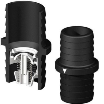 Trudesign 90845 Check Valve MM - 3/4'' - Black - Packaged