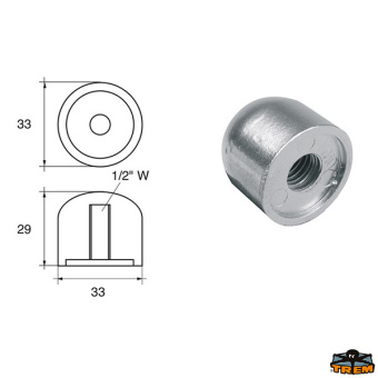 Trem L8143005 - Anodes For Engines Mercury-Mercruiser