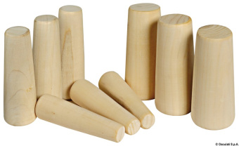 Osculati 22.803.80 - Series of 10 Emergency Wooden Plugs 8 to 38 mm