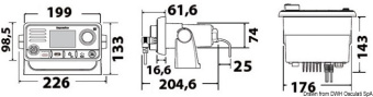 Osculati 29.718.27 - VHF Ray73 With Integrated AIS Loudhailer Output